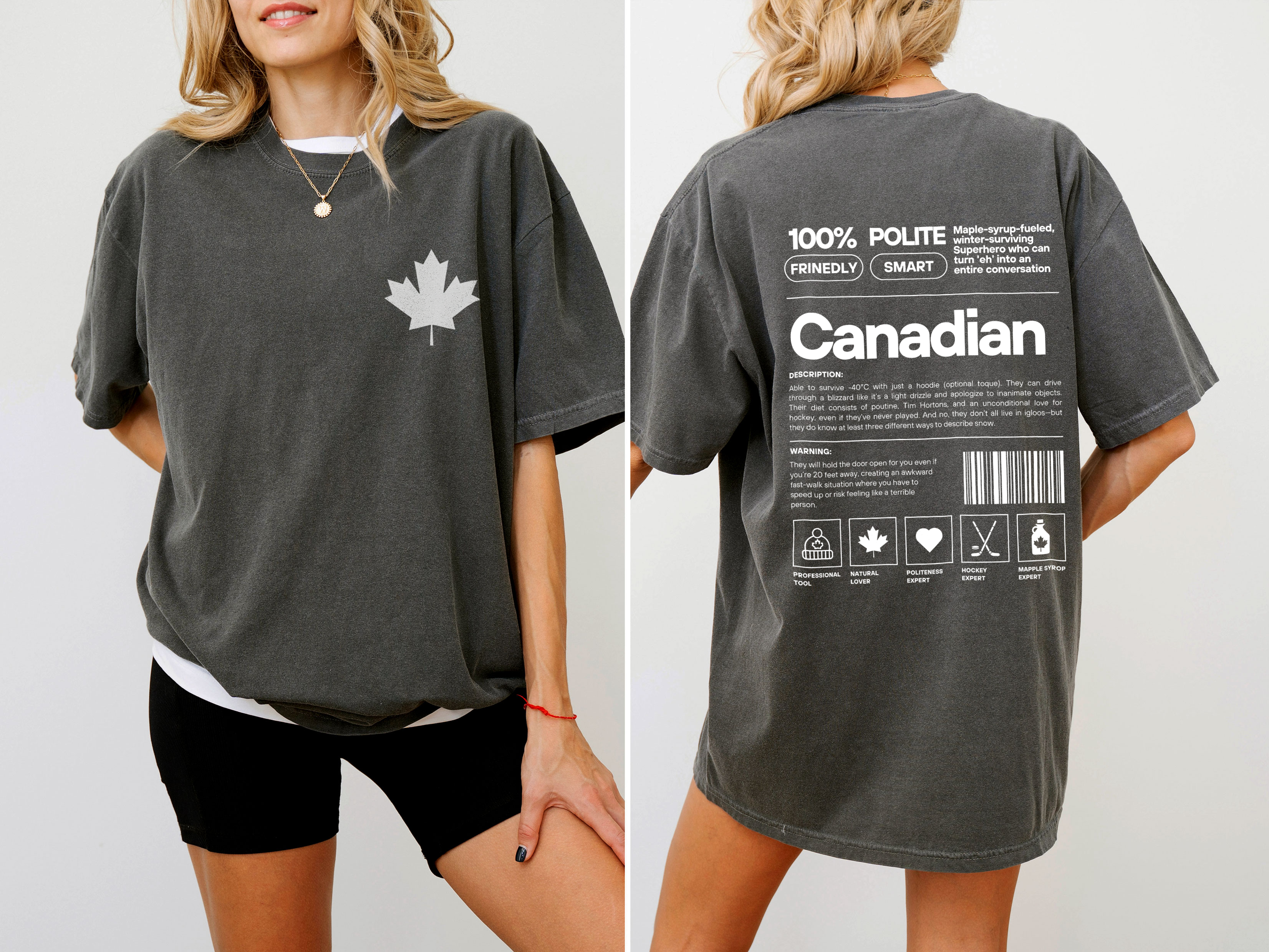 100% Canadian T-Shirt – Proud Canada Tee, Maple Leaf Shirt, Canada Day Outfit