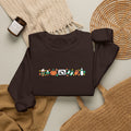 Embroidered Thanksgiving Pregnancy Announcement Sweatshirt, Baby Bump Shirt